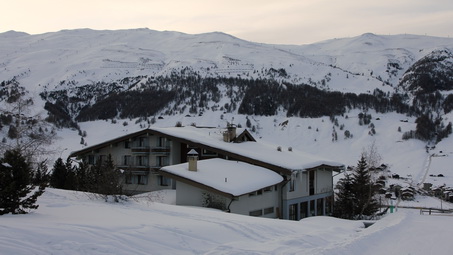 Hotel Paré has the best view on the Livigno valley